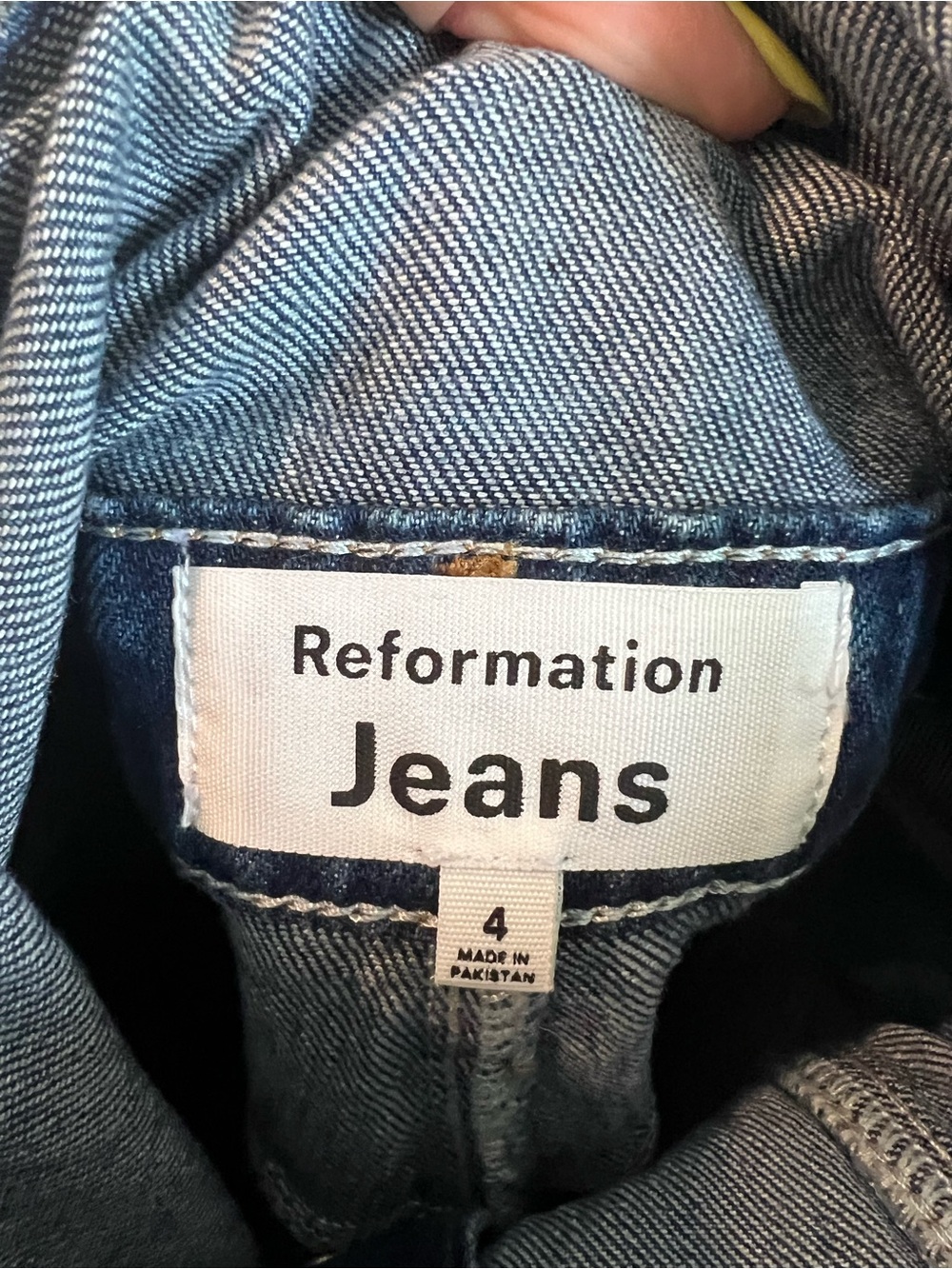 Reformation Denim Midi Dress - Picture 3 of 4
